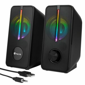 NGS Altavoces GAMING RGB 12W USB GSX-150,GSX-150,8435430619287,NGS Altavoces GAMING RGB 12W