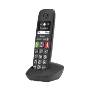 Gigaset E290 Telefono Inalambrico DECT Negro,Gigaset E290,E290,Inalambrico,telefono,4250366864297