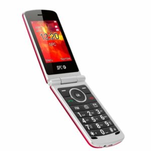 Teléfono Móvil SPC Opal 2318R para Personas Mayores Rojo