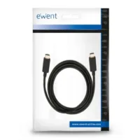 ewent cable usb c carga rápida 60w 10gbps,4k 1m