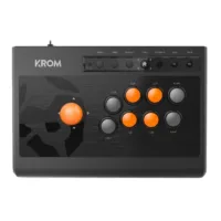 krom gamepad arcade kumite multiplataforma