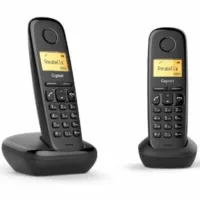 gigaset a270 inalambrico dect duo negro