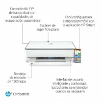 hp multifuncion envy 6020e wifi/ duplex/ fax movil