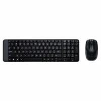 logitech teclado +raton mk220 inalambrico 2.4ghz