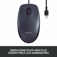 logitech raton b100 oem negro