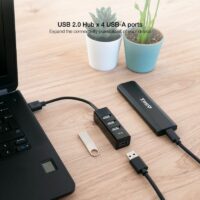 Hub USB 2.0 Nanocable 10.16.4404/ 4xUSB