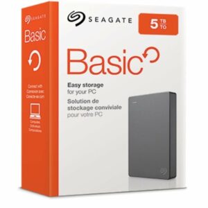 Disco Externo Seagate Basic 5TB 2.5" USB 3.0,STJL4000400,3660619408207