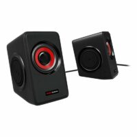 Altavoces Mars Gaming MS1/ 10W/ 2.0/ Rojos