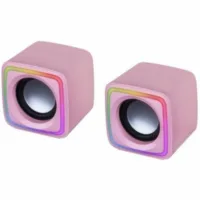 mars gaming altavoces mscube premium 8w pink