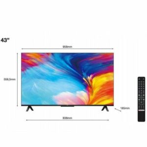 Televisor TCL 43P631 43" Ultra HD 4K Smart TV WiFi,43P631,TCL,Televisor,Ultra HD,43",4K