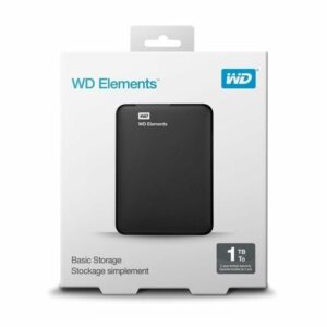 Disco Externo Western Digital WD Elements Portable 1TB 2.5" USB 3.0,Elements Portable 1TB,WDBUZG0010BBK-WESN,718037855448