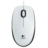 logitech raton b100 oem blanco