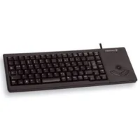 cherry teclado xs plano trackball negro