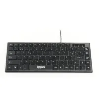 iggual teclado usb compacto tkl slim tkl usb negro