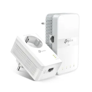 adaptador powerline tplink tl wpa7617 kit 1000mbps 300mts pack de 2