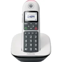 motorola cd5001 telefono inalambrico dect teclas grandes blanco