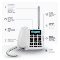 motorola fw500 telefono fijo + 4g + bateria emerge