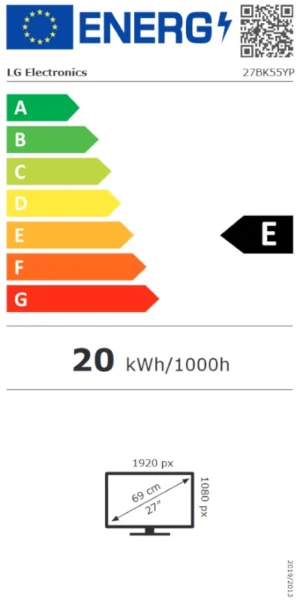 LG 27BK55YP-B Monitor 27" VGA DVI DP HDMI Multimedia,27BK55YP-B,8806091984173,LG 27BK55YP-B