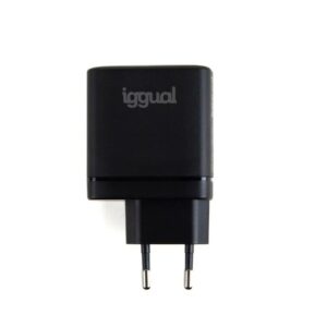 iggual Cargador rápido USB PD tipo C 45W GaN,Cargador rápido,8435364318430,IGG318430,Cargador Rapido Pared