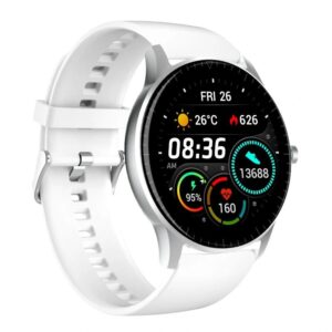 Denver SW-173 Reloj Smartwatch Bluetooth 1.28" Frec.Cardiaca IP67 Blanco