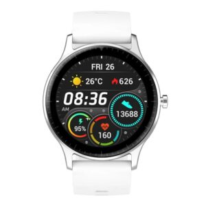 Denver SW-173 Reloj Smartwatch Bluetooth 1.28" Frec.Cardiaca IP67 Blanco