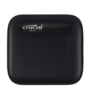 Disco Externo Crucial SSD X6 2 TB USB-C 3.2 Gen 2,CT2000X6SSD9,Crucial SSD X6 2 TB,X6 2 TB,649528901255