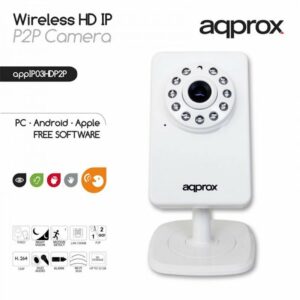 approx APPIP03HDP2P Camara WiFi 720p,APPIP03HDP2P,8435099518839