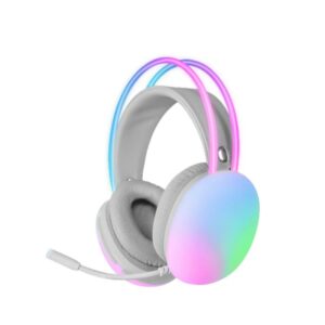 Auriculares Gaming con Micrófono Mars Gaming MH-GLOW Jack 3.5 Blancos,MH-GLOW,MHGLOW,8435693103028