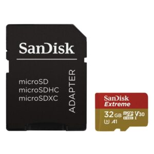 Tarjeta de Memoria Sandisk SDSQXAF-032G-GN6AA microSDHC 32GB C10 c/adap,Sandisk SDSQXAF-032G-GN6AA,SDSQXAF-032G-GN6AA,619659155100