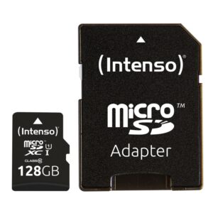 Tarjeta de Memoria Intenso 3423491 Micro SD UHS-I Premium 128G c/adap