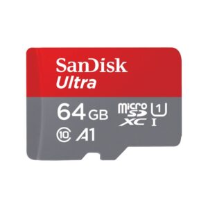 Tarjeta de Memoria Sandisk SDSQUAB-064G-GN6MA microSD HC 64GB C10 c/adap