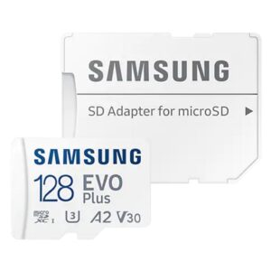 Tarjeta de Memoria Samsung MicroSD/HC EVO Plus 128GB Clase 10 c/adap,Samsung MicroSD/HC EVO Plus 128GB,MicroSD/HC EVO Plus 128GB,EVO Plus 128GB,MB-MC128KA/EU,8806092411159