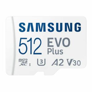 Tarjeta de Memoria Samsung MicroSD/HC EVO Plus 512GB Clase 10 c/adap,EVO Plus 512GB,Samsung MicroSD/HC EVO Plus,MB-MC512KA/EU,8806092411173