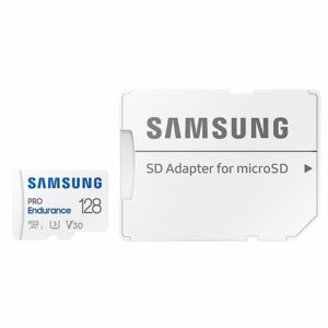 Tarjeta de memoria Samsung MicroSD/HC Pro Endurance 128GB Clase 10 c/adap