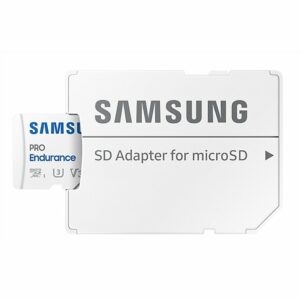 Tarjeta de memoria Samsung MicroSD/HC Pro Endurance 128GB Clase 10 c/adap