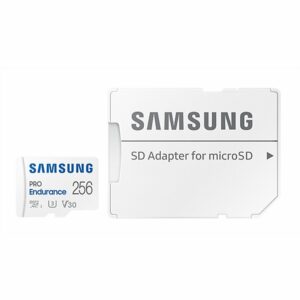 Tarjeta de Memoria Samsung MicroSD/HC Pro Endurance 256GB Clase 10 c/adap,MB-MJ256KA/EU,Pro Endurance,8806092767263