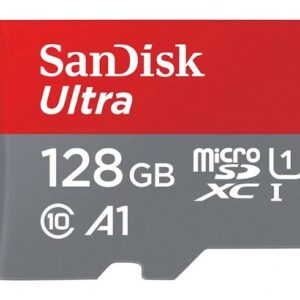 Tarjeta de Memoria Sandisk Ultra microSD/XC 128GB UH S-I C10 c/adap,SDSQUAB-128G-GN6MA,619659200558