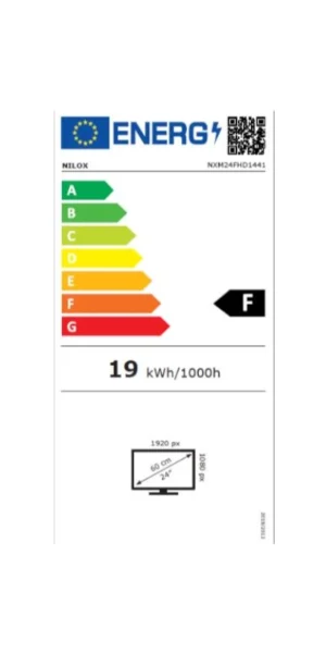 NILOX NXM24FHD441 Monitor 24" 165hz 1ms HDMI DisplayPort Multimedia