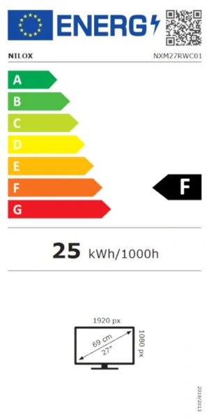NILOX NXM27CRV01 Monitor 27" 165hz HDMI DisplayPort Multimedia Curvo