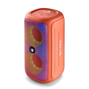 NGS Altavoz Portátil BT RGB IPX5 ROLLERBEASTCORAL,ROLLERBEASTCORAL,8435430622188