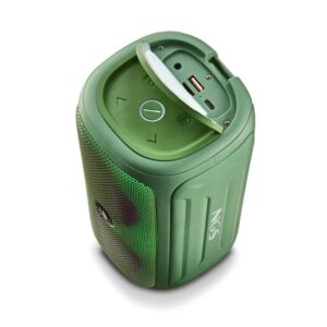 Altavoz con Bluetooth NGS Roller Beast 32W 2.0 Verde,ROLLERBEASTGREEN,8435430622201,NGS Roller Beast