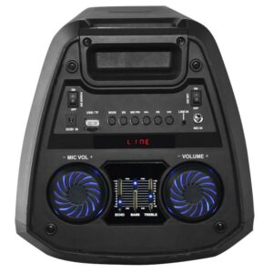 Denver BPS-351 Altavoz Bluetooth con luz LED 6.5"