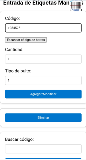 Aplicación de Captura de Códigos para todas las plataformas HCapturador