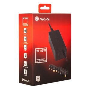 NGS Cargador para Portátil 45W