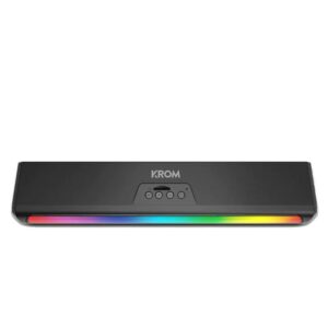 KROM Barra de Sonido K-POP Bluetooth RGB,Barra de Sonido K-POP,K-POP,NXKROMKPOP,8436587974250