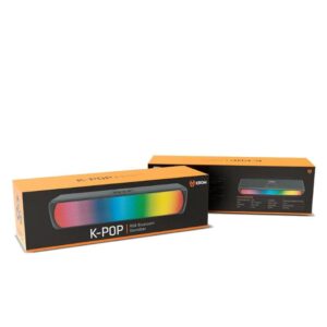 KROM Barra de Sonido K-POP Bluetooth RGB,Barra de Sonido K-POP,K-POP,NXKROMKPOP,8436587974250