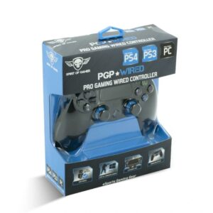 Spirit of Gamer Mando PS4 negro/azul,PS4 negro/azul,SOG-WXGP4,3700104441200