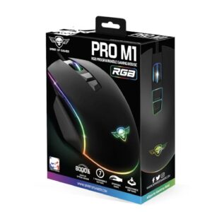 S-PM1,3700104455078,Spirit of Gamer Raton Souris Pro M1 S-PM1,Souris Pro M1