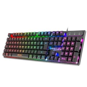 Spirit of Gamer teclado Membrana USB Pro K1 CLA-PK1ES