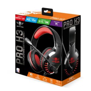 Spirit of Gamer Auricular Pro H3 Multiplateforme,Auricular Pro H3,Pro H3,H3 Multiplateforme,MIC-PH3MP,3700104424869